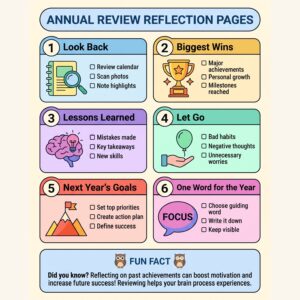 Annual Review Reflection Pages