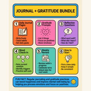 Journal + Gratitude Bundle