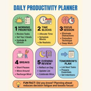 Daily Productivity Planner