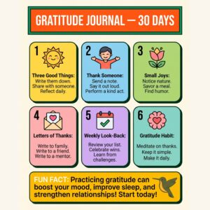 Gratitude Journal — 30 Days