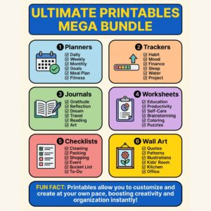 Ultimate Printables Mega Bundle