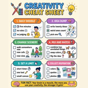 Creativity Cheat Sheet