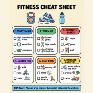 Fitness Cheat Sheet