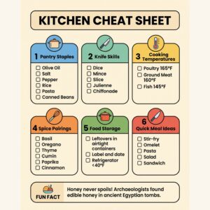 Kitchen Cheat Sheet