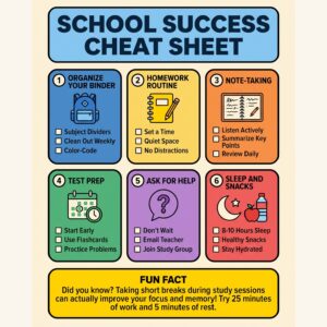 School Success Cheat Sheet
