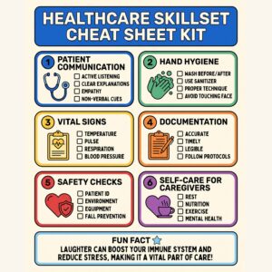 Healthcare Skillset Cheat Sheet Kit