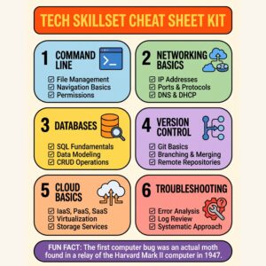 Tech Skillset Cheat Sheet Kit