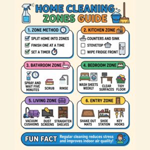 Home Cleaning Zones Guide