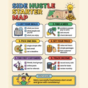 Side Hustle Starter Map