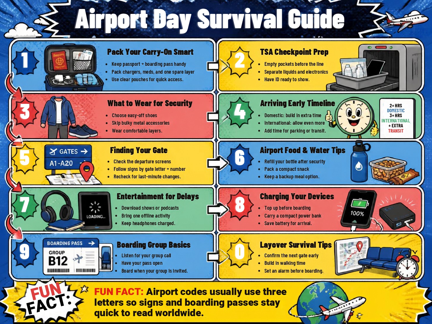 Airport Day Survival Guide