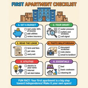 First Apartment Checklist