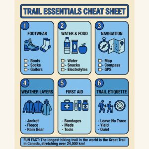 Trail Essentials Cheat Sheet