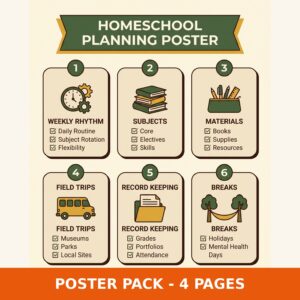 Homeschool Worksheet Bundle