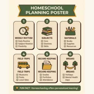 Homeschool Planning Poster