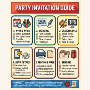 Party Invitation Template Set