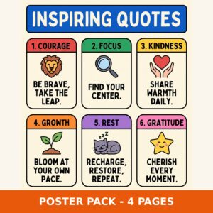Inspiring Quotes Print Pack